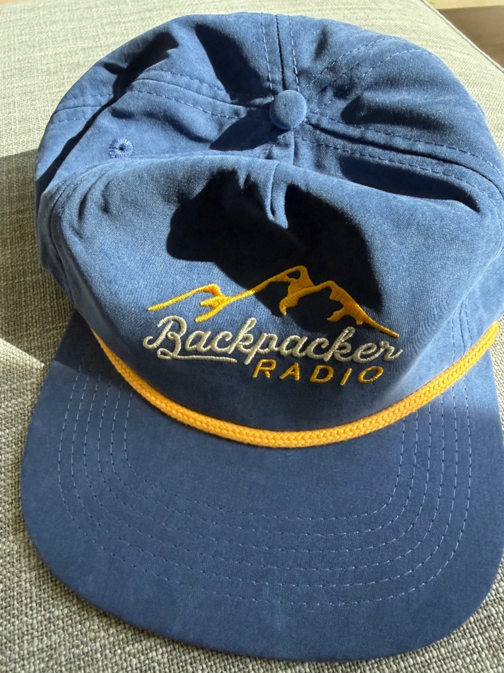 Backpacker Radio - 5-Panel Flat Bill Snapback Cap - Official podcast merch